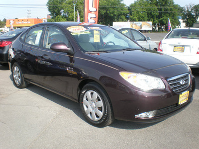 hyundai elantra 2008 burgundy sedan gasoline 4 cylinders front wheel drive automatic 13502