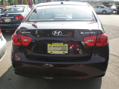 hyundai elantra 2008 burgundy sedan gasoline 4 cylinders front wheel drive automatic 13502