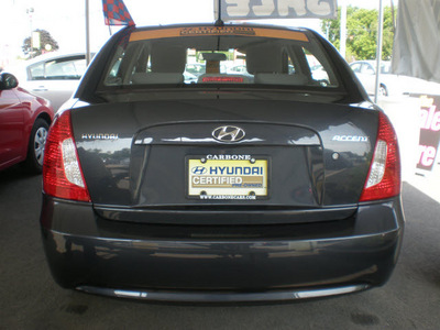 hyundai accent 2010 gray sedan gls gasoline 4 cylinders front wheel drive automatic with overdrive 13502