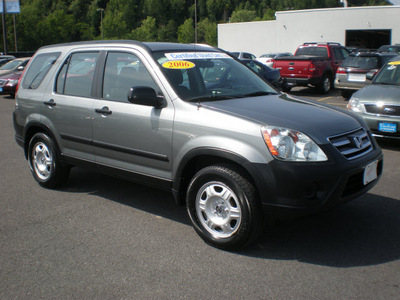 honda cr v 2006 gray suv lx gasoline 4 cylinders all whee drive automatic 13502