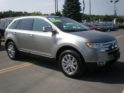 ford edge 2008 gray suv limited gasoline 6 cylinders all whee drive automatic 13502