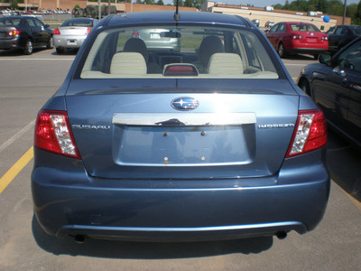 subaru impreza 2008 blue sedan 2 5i gasoline 4 cylinders all whee drive 5 speed manual 13502