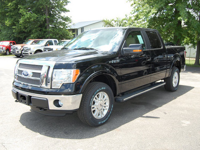 ford f 150 2011 black lariat flex fuel 8 cylinders 4 wheel drive automatic 46168