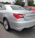chrysler 200 convertible 2011 silver limited flex fuel 6 cylinders front wheel drive automatic 62863