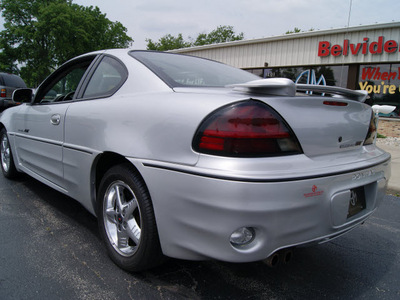 pontiac grand am 2002 silver coupe gt gasoline 6 cylinders front wheel drive automatic 61008