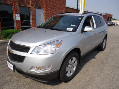 chevrolet traverse 2011 silver lt gasoline 6 cylinders all whee drive automatic 60007