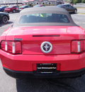ford mustang 2010 dk  red v6 gasoline 6 cylinders rear wheel drive automatic 32401
