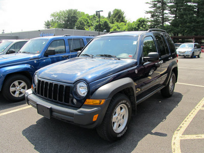 jeep liberty 2006 blue suv sport gasoline 6 cylinders 4 wheel drive automatic with overdrive 13502