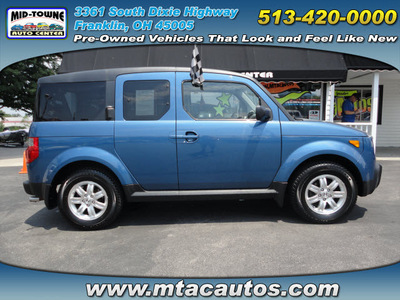 honda element 2007 blue suv ex 4x4 gasoline 4 cylinders all whee drive automatic 45005