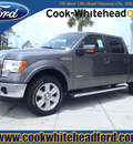 ford f 150 2011 gray lariat gasoline 6 cylinders 2 wheel drive automatic 32401
