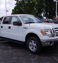 ford f 150 2011 white xlt flex fuel 8 cylinders 4 wheel drive automatic 46168