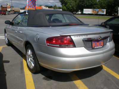 chrysler sebring 2005 silver gtc gasoline 6 cylinders front wheel drive automatic 13502