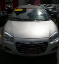 chrysler sebring 2005 silver gtc gasoline 6 cylinders front wheel drive automatic 13502