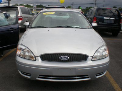 ford taurus 2005 silver sedan sel gasoline 6 cylinders front wheel drive automatic with overdrive 13502