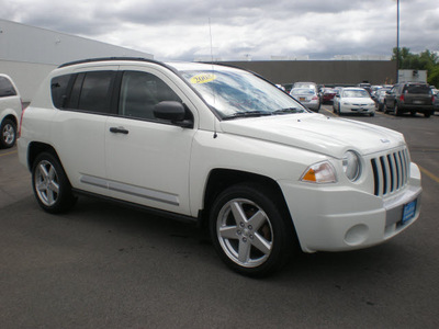 jeep compass 2008 white suv limited gasoline 4 cylinders 4 wheel drive automatic 13502