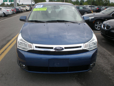 ford focus 2009 blue sedan ses gasoline 4 cylinders front wheel drive automatic 13502