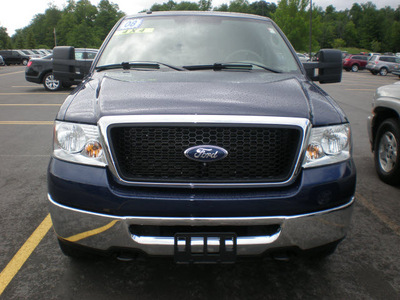 ford f 150 2008 blue styleside gasoline 8 cylinders 4 wheel drive automatic with overdrive 13502
