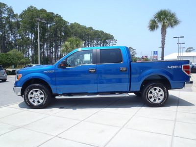 ford f 150 2011 blue xlt flex fuel 8 cylinders 4 wheel drive automatic 32401