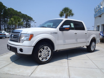 ford f 150 2011 white platinum flex fuel 8 cylinders 2 wheel drive automatic 32401