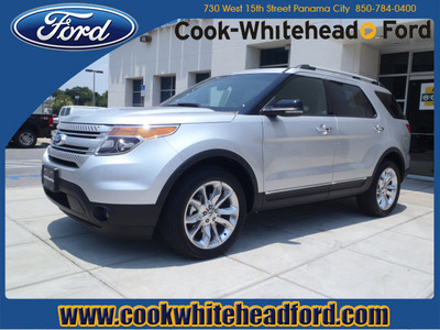 ford explorer 2011 silver suv xlt gasoline 6 cylinders 4 wheel drive automatic 32401