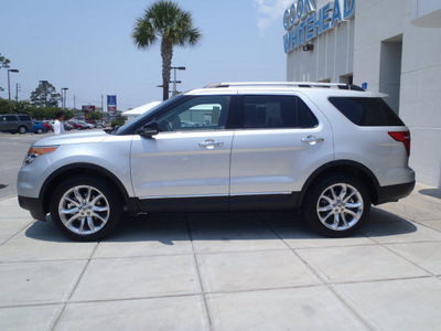 ford explorer 2011 silver suv xlt gasoline 6 cylinders 4 wheel drive automatic 32401