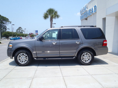 ford expedition 2011 gray suv xlt flex fuel 8 cylinders 2 wheel drive automatic 32401