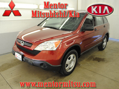 honda cr v 2008 red suv lx gasoline 4 cylinders all whee drive automatic 44060