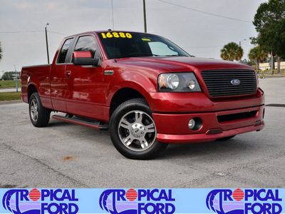 ford f 150 2007 red fx2 sport flex fuel 8 cylinders rear wheel drive automatic 32837