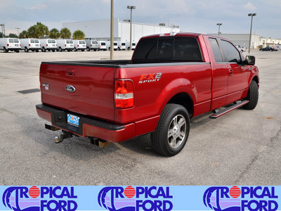 ford f 150 2007 red fx2 sport flex fuel 8 cylinders rear wheel drive automatic 32837