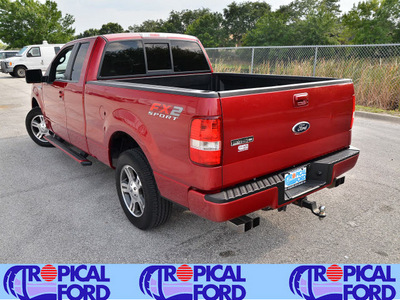 ford f 150 2007 red fx2 sport flex fuel 8 cylinders rear wheel drive automatic 32837