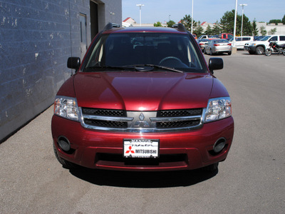 mitsubishi endeavor 2007 red suv ls gasoline 6 cylinders front wheel drive automatic 44060