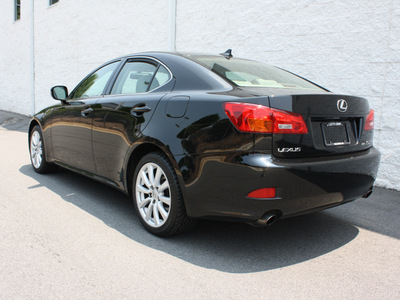 lexus is 250 2008 black sedan gasoline 6 cylinders all whee drive automatic 27616