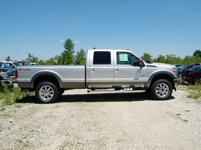 ford f 350 super duty 2011 silver biodiesel 8 cylinders 4 wheel drive shiftable automatic 46168