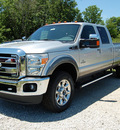 ford f 350 super duty 2011 silver biodiesel 8 cylinders 4 wheel drive shiftable automatic 46168