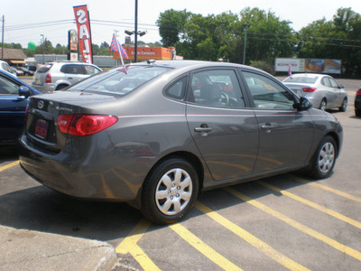 hyundai elantra 2007 gray sedan gasoline 4 cylinders front wheel drive automatic 13502