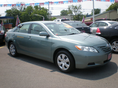 toyota camry 2007 green sedan gasoline 4 cylinders front wheel drive automatic 13502