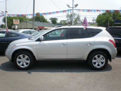 nissan murano 2007 silver suv gasoline 6 cylinders all whee drive automatic 13502
