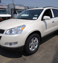 chevrolet traverse 2011 white lt gasoline 6 cylinders front wheel drive automatic 60007
