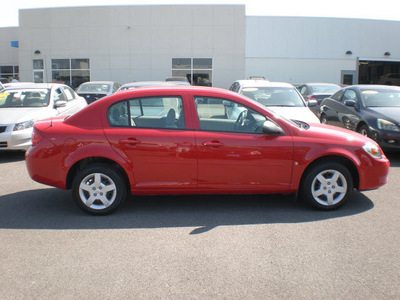 chevrolet cobalt 2008 red sedan ls gasoline 4 cylinders front wheel drive automatic 13502