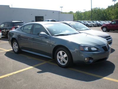 pontiac grand prix 2007 gray sedan gasoline 6 cylinders front wheel drive automatic 13502