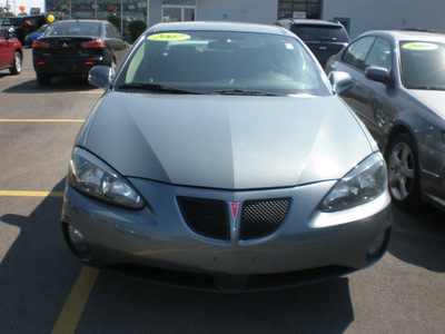 pontiac grand prix 2007 gray sedan gasoline 6 cylinders front wheel drive automatic 13502