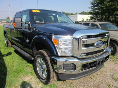 ford f 250 super duty 2011 dk  blue xlt diesel 4x4 biodiesel 8 cylinders 4 wheel drive automatic 62863