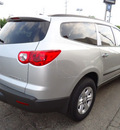 chevrolet traverse 2011 silver ls gasoline 6 cylinders front wheel drive automatic 60007