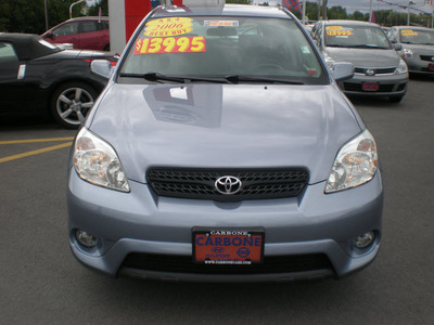 toyota matrix 2006 lt blue hatchback gasoline 4 cylinders all whee drive automatic with overdrive 13502