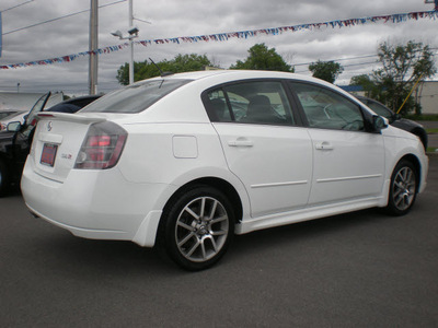 nissan sentra 2008 white sedan se r gasoline 4 cylinders front wheel drive automatic 13502