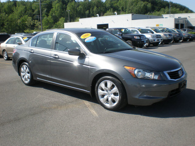 honda accord 2008 gray sedan ex l gasoline 4 cylinders front wheel drive automatic 13502