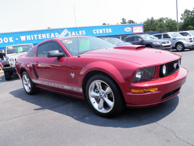 ford mustang 2009 dk  red coupe gt deluxe gasoline 8 cylinders rear wheel drive automatic 32401