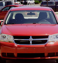 dodge avenger 2010 dk  red sedan gasoline 4 cylinders front wheel drive automatic 62034