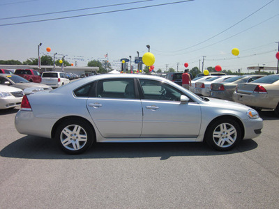 chevrolet impala 2010 silver sedan lt flex fuel 6 cylinders front wheel drive automatic 62863