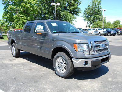 ford f 150 2011 gray flex fuel 8 cylinders 4 wheel drive automatic 46168